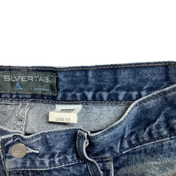 Silvertab Men’s Vintage Loose Fit Jeans Size 34 / 30 - Picture 3 of 13